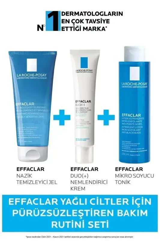 Effaclar Smoothing Skincare Routine Set for Oily Skin 20191122005 - LA ROCHE POSAY