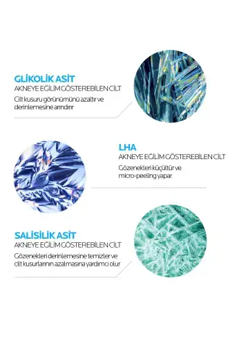 Effaclar Yağlı ve Akneye Eğilim Gösteren Ciltler için Peeling Etkili Leke Karşıtı Serum - 3