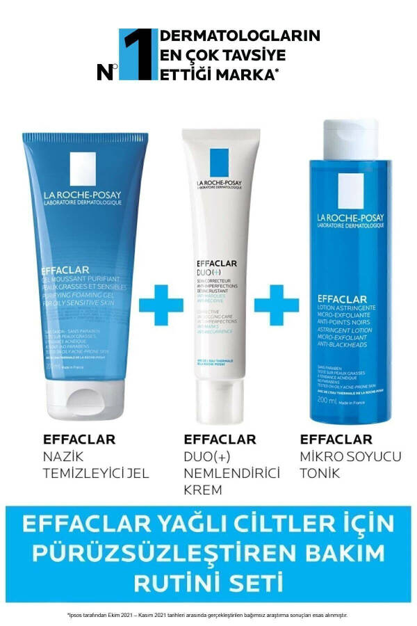 Effaclar Yağlı Ciltler için Pürüzsüzleştiren Bakım Rutini Seti 20191122005 - 6