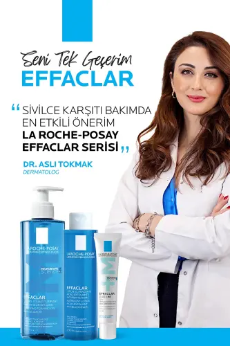 Effaclar Yog'li, Akne/Sivilcega Moyil Ciltlar Uchun Yuz Yuvish Geli 400ML - 6