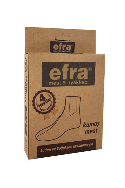 Efra Thermal Rubber Double-sided Slippers Black - 4