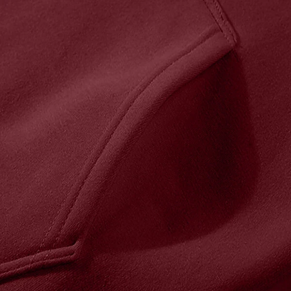 Efsteb Lounge Sets for Men's and Women's Sports Tracksuits Long Sleeve Hooded Pullover Hoodies Sweatshirt and Sweatpants Fall Winter Suit Wine M - 4