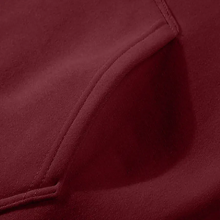 Efsteb Lounge Sets for Men's and Women's Sports Tracksuits Long Sleeve Hooded Pullover Hoodies Sweatshirt and Sweatpants Fall Winter Suit Wine M - 4