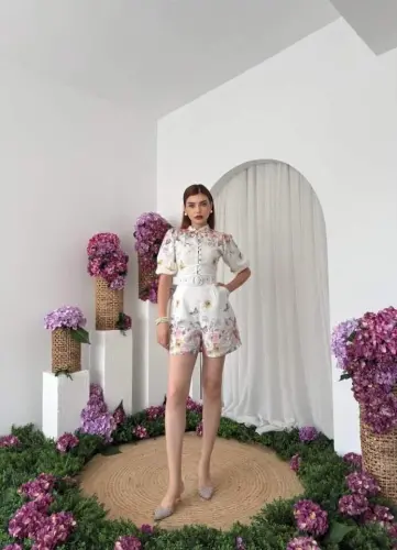 Egan cho'ntakli batafsil kombinezon - 4