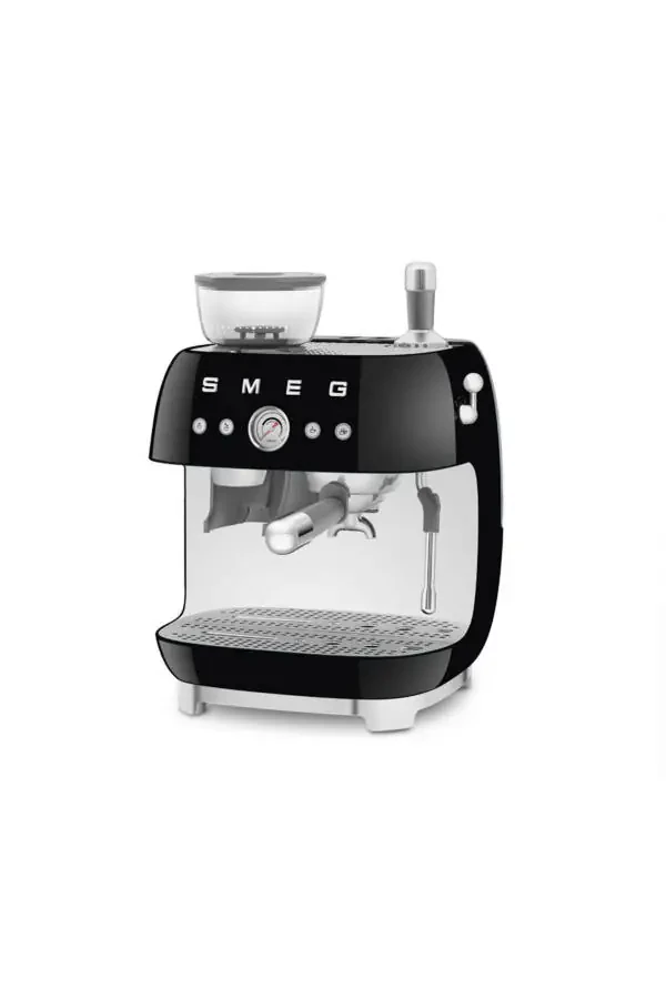 Egf03bleu Black Grinder Espresso Coffee Machine - 4