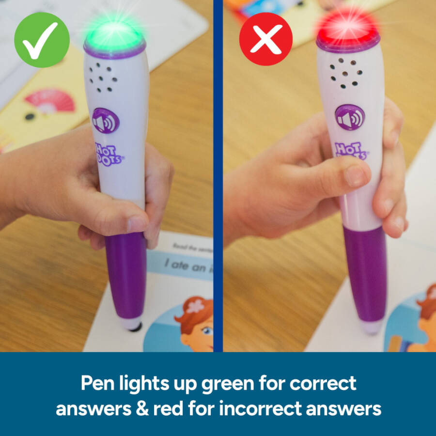 Educational Insights Hot Dots Phonics Fun! Set, Interactive Toddler Flash Cards, Ages 3+ - 3