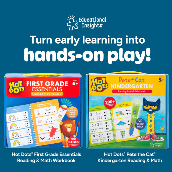 Educational Insights Hot Dots Phonics Fun! Set, Interactive Toddler Flash Cards, Ages 3+ - 6