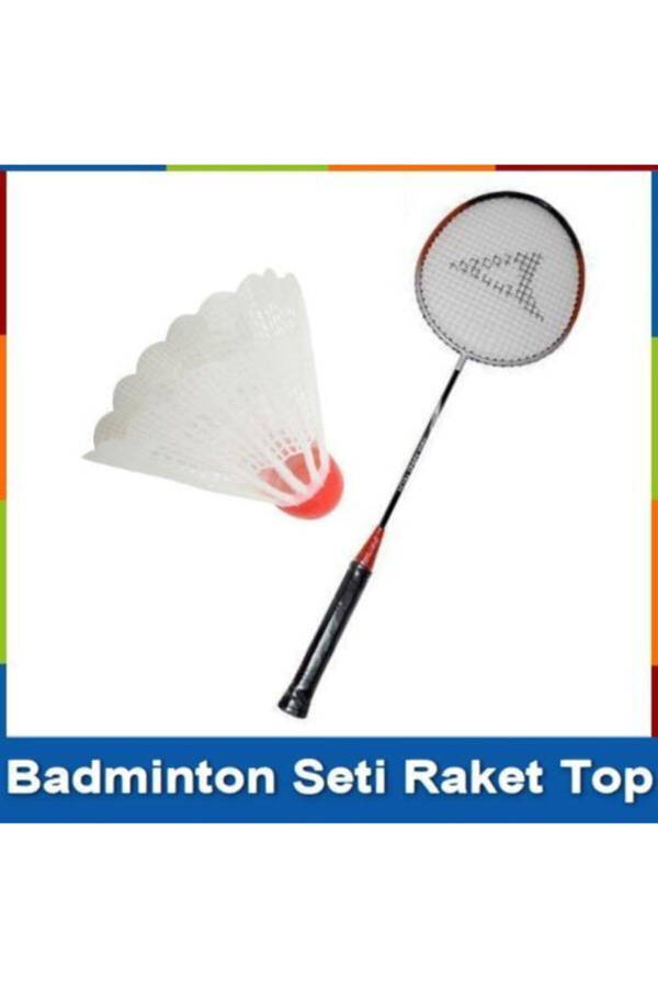 Eğlenceli Vakit Geçirmek İçin Badminton Seti 2 Raket 1 Top - 2