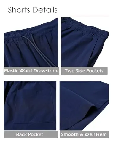 EISHOPEER erkaklar gulli ko'ylak Gavayi to'plamlari Kundalik tugmali qisqa yengli ko'ylak va qattiq tez quriydigan plyaj shortilari S-3XL - 4