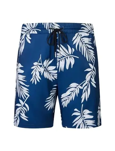 EISHOPEER erkaklar gulli ko'ylaklari Gavayi to'plamlari Kundalik tugmali qisqa yengli ko'ylak va qattiq tez quriydigan plyaj shortilari S-3XL - 5