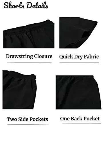 EISHOPEER Men's Flower Shirt Hawaiian Sets Casual Button Down Short Sleeve Shirt and Solid Quick Dry Beach Shorts S-3XL - 5