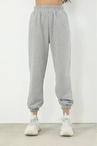 EJDERHAA Women's Black High Waisted Jogger Sweatpants - DURANSPORT (1)