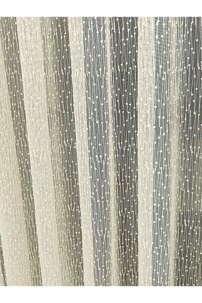 Eko 8020 Patterned Voile Curtain (no pleats) - 2