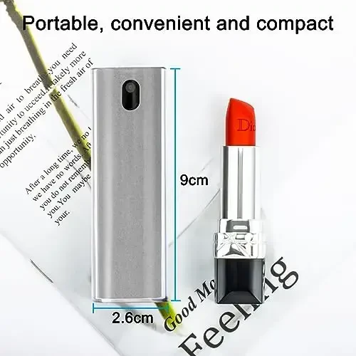 Screen Cleaner Touchscreen Mist Spray, walrfid Cleaning Kit for Electronic Smart Phone TV, Laptop, Tablet, PC, Computer LCD Flat Screens, Eyeglasses, iPhone, iPad, MacBook Pro - Light Grey - 6