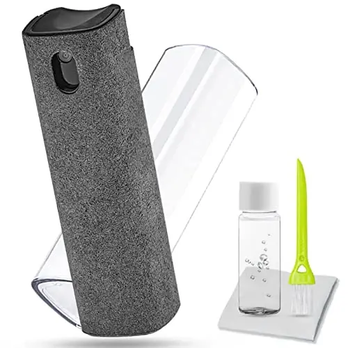 Screen Cleaner Touchscreen Mist Spray, walrfid Cleaning Kit for Electronic Smart Phone TV, Laptop, Tablet, PC, Computer Monitor LCD Flat Screens, Eyeglasses, Compatible with iPhone iPad MacBook Pro - 1