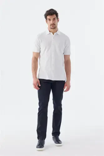 Экри ранги Slim Fit йиллик футболка - Modazone (1)