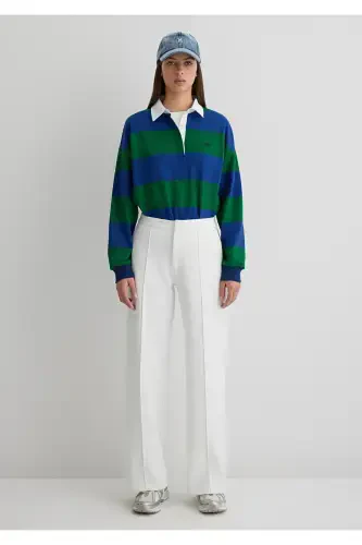 Экрю Брюки 1011062-70057-Экрю - 3