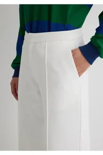 Экрю Брюки 1011062-70057-Экрю - 5