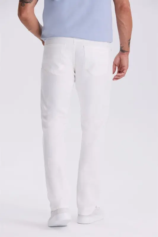 Экрю Comfor Fit Канвас Спортивные Штаны - 4