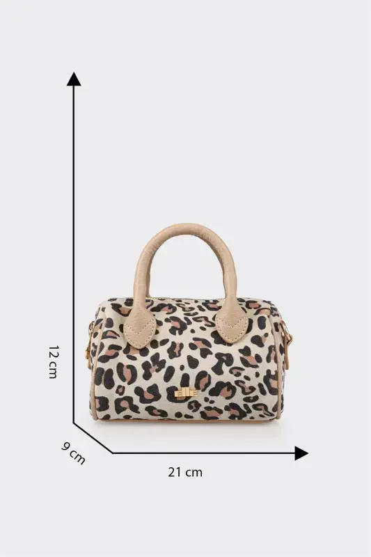 Экрю Женская Маленькая Сумка - 5