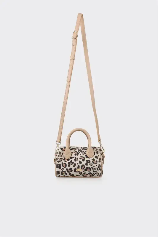 Ekru Kadın Küçük El Çantası - 2