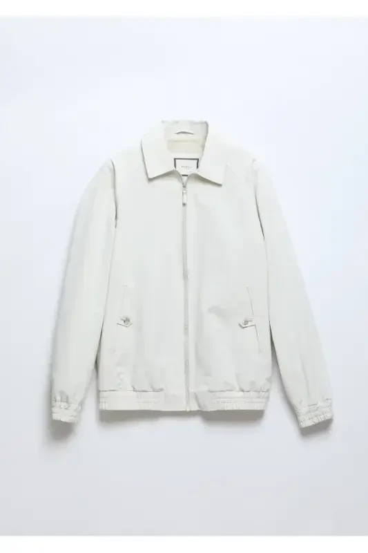 Ekru To'quv Palto - 6