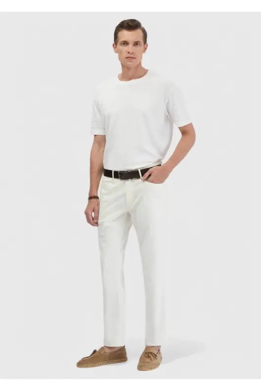 Экру Велосипедная Горловина Прямой Вязки Трикотаж - 2