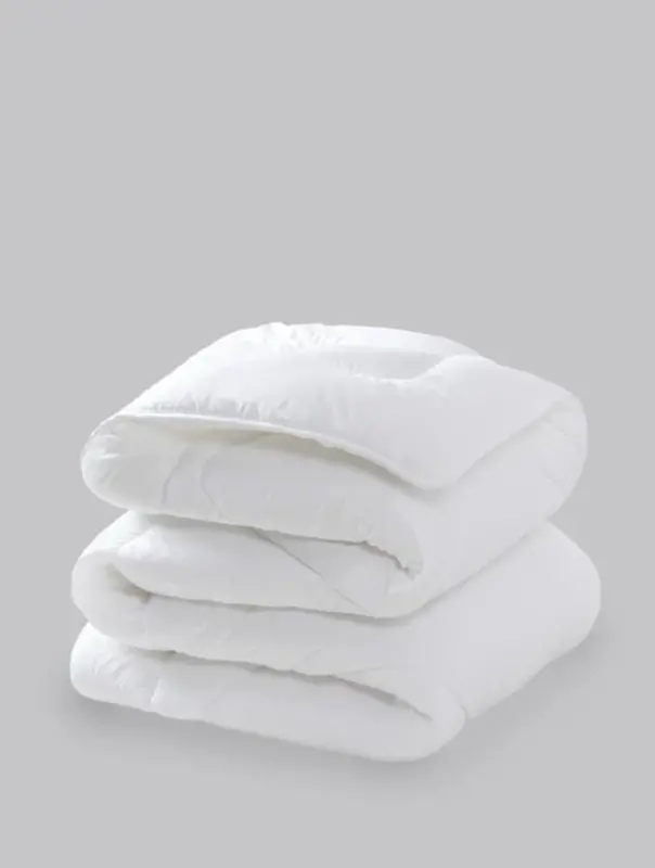 Эксклюзивное двуспальное одеяло Cotton Box из ранфорса белого цвета - NEVRESIMDUNYASI