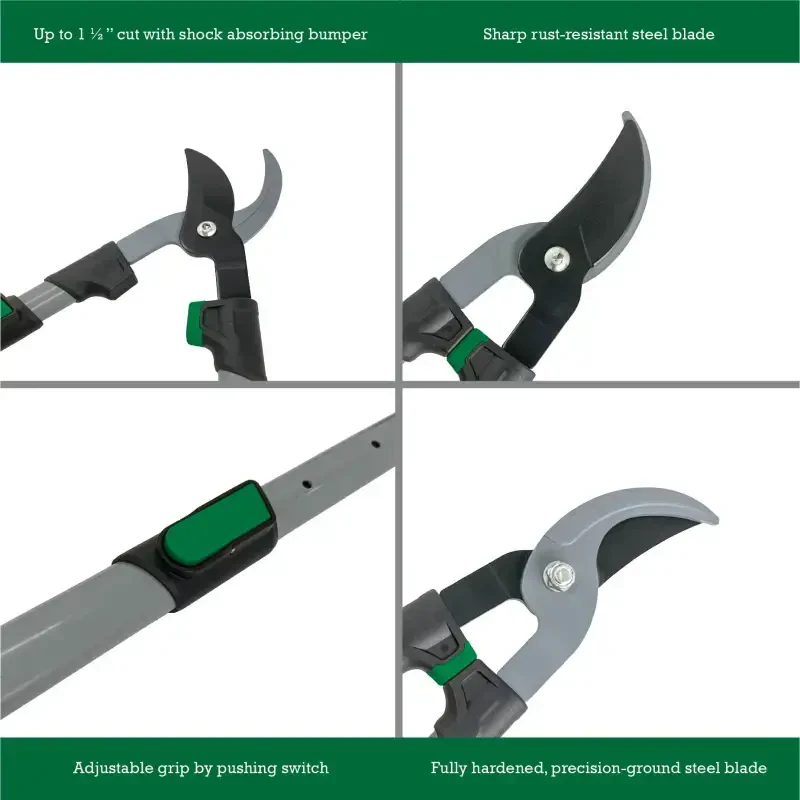 Эксперт Садовник Регулируемый 38-дюймовый Сучкорез - 3