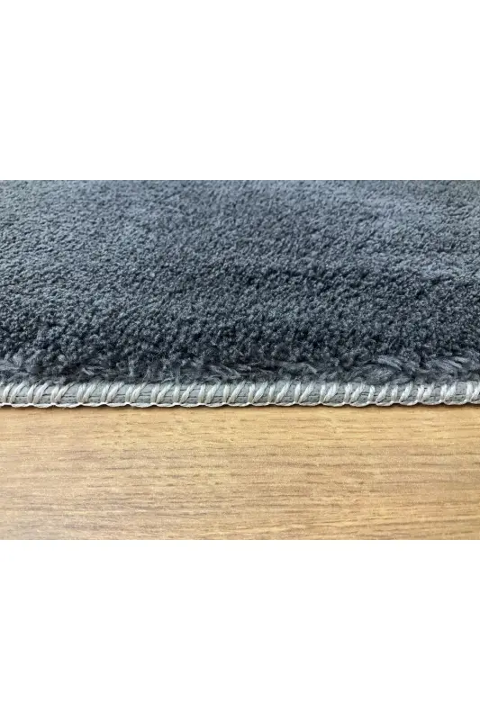 Ekstra Puffy Peluş Ultra Yumuşak Yıkanabilir Antrasit-Altın - 6