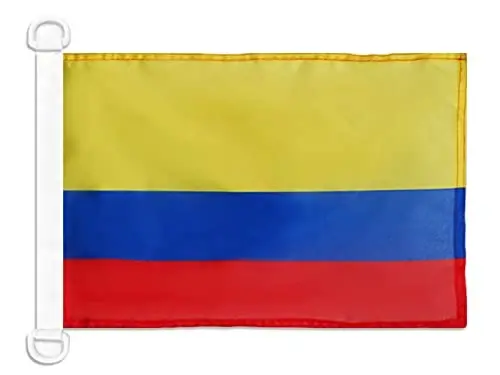 Ecuador Civil Ensign NAUTICAL Flag 18'' x 12'' - Ecuadorian merchant flags 30 x 45 cm. - Banner 12x18 in for boat - AZ FLAG - 5