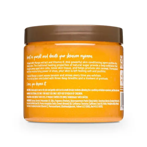 Equate TropicalModazone Shea Sugar Scrub - All Skin Tones - 7