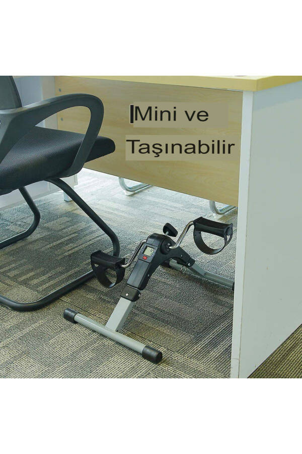 El ve Ayak Egzersiz Pedalı Bandı Bisikleti ev ofis koşu Bandı portatif spor malzemesi - 6