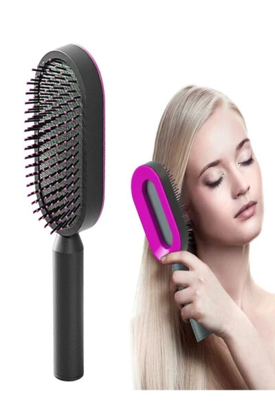 Elastic Airbag Massage Comb Easy to Use Wet Dry Hair Easy to Clean Hair Brush - 1