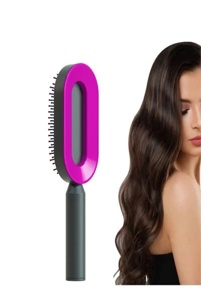 Elastic Airbag Massage Comb Easy to Use Wet Dry Hair Easy to Clean Hair Brush - 5