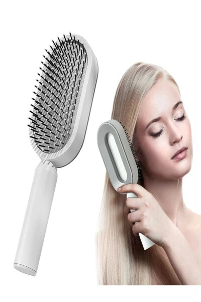 Elastic Airbag Massage Comb Easy Use Wet Dry Hair Easy to Clean Hair Brush - DEANB
