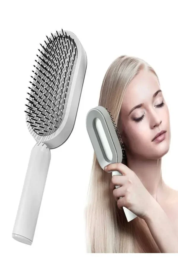 Elastic Airbag Massage Comb Easy Use Wet Dry Hair Easy to Clean Hair Brush - 1