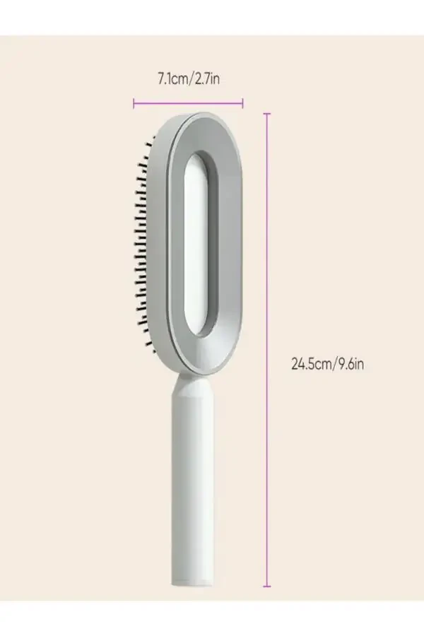 Elastic Airbag Massage Comb Easy Use Wet Dry Hair Easy to Clean Hair Brush - 5