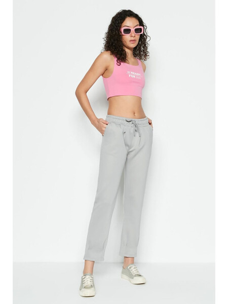 Elastic Waist and Cuff Sweatpants 810 Grey - 6