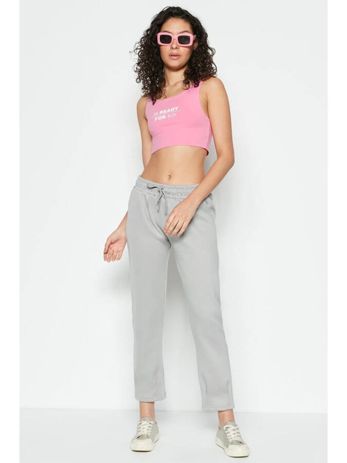 Elastic Waist and Cuff Sweatpants 810 Grey - 7