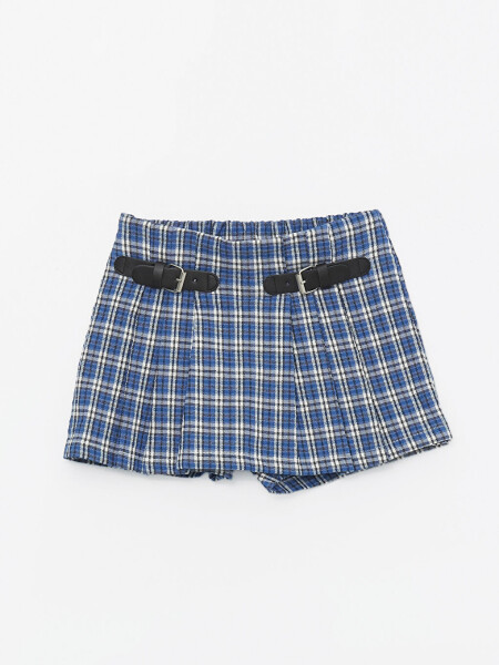 Elastic Waist Baby Girl Shorts Skirt - 1