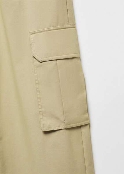 Elastic waist cargo pants - 5