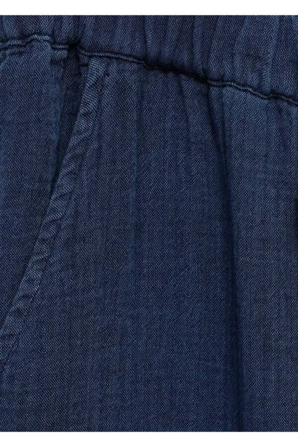 Elastic waist cotton pants - 5