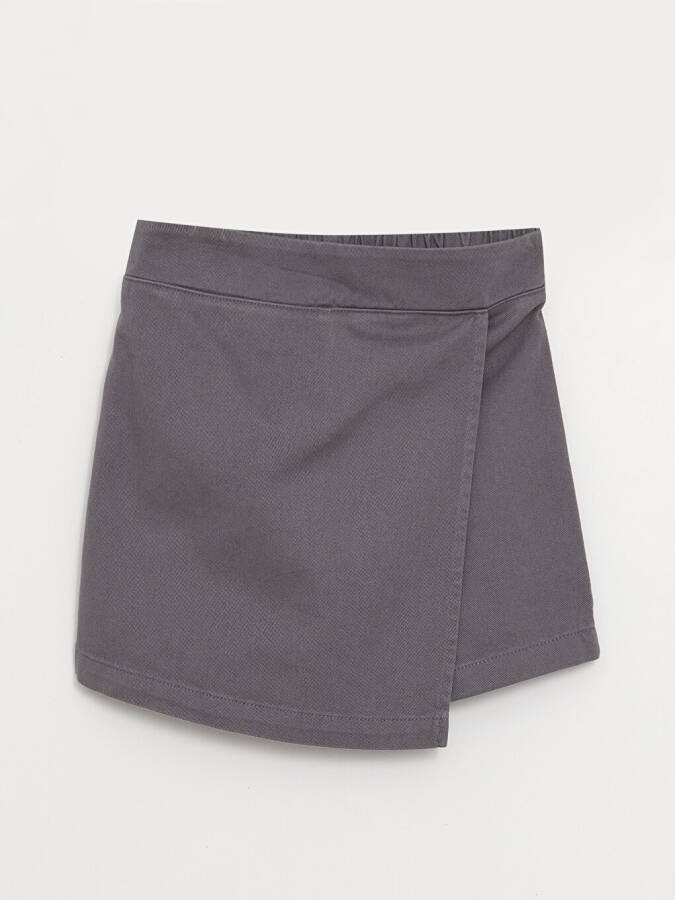 Elastic Waist Girl's Shorts Skirt - 11