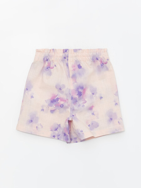 Elastic Waist Girl's Shorts Skirt - 5