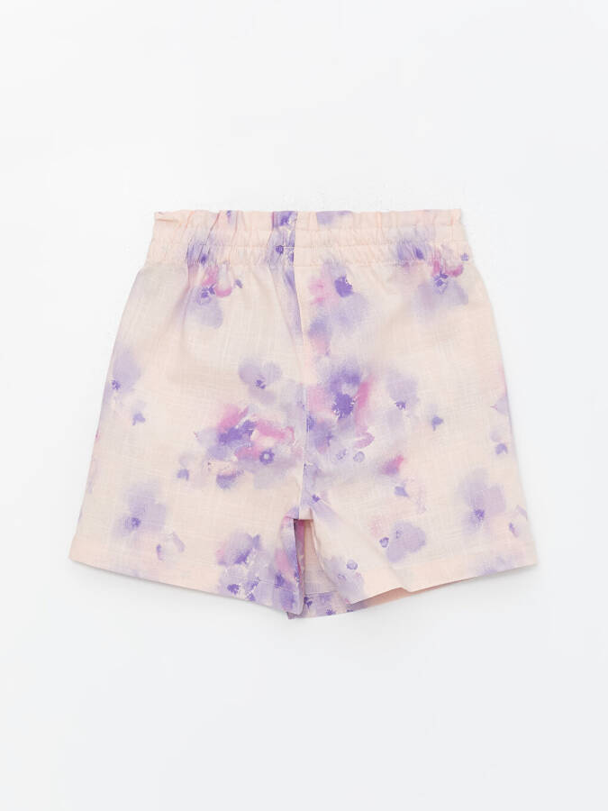 Elastic Waist Girl's Shorts Skirt - 5