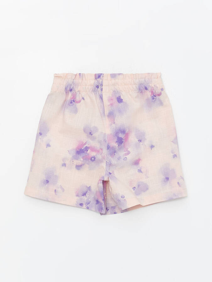 Elastic Waist Girl's Shorts Skirt - 2