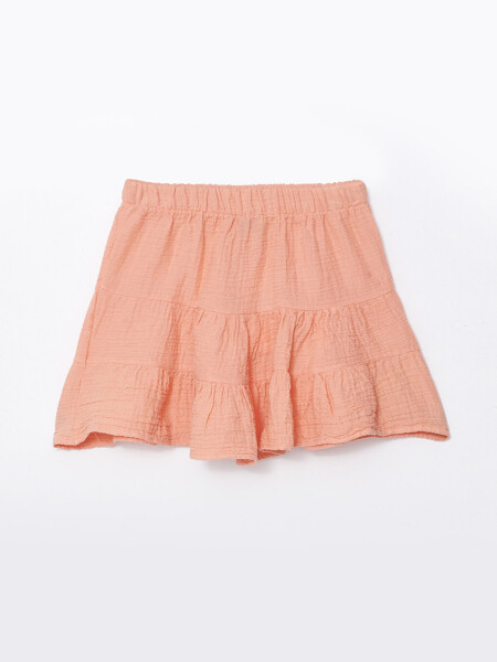 Elastic Waist Girls Skirt - 4