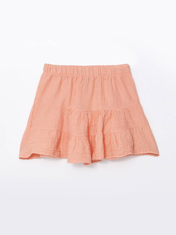 Elastic Waist Girls Skirt - 2