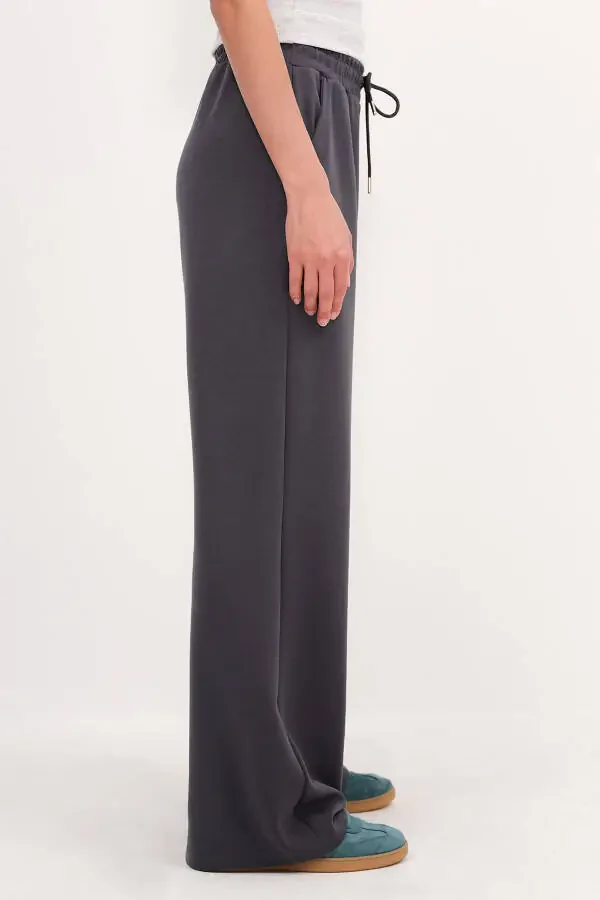 Elastic Waist Modal Tracksuit Eşf11053-m8-Anthracite - 5